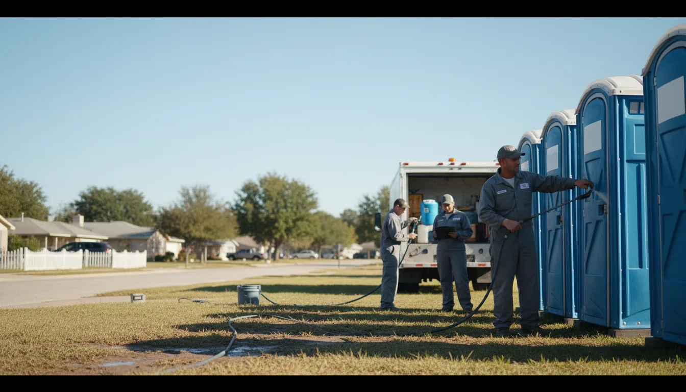 Long-Term Portable Toilet Rental in Farmer, OH near me